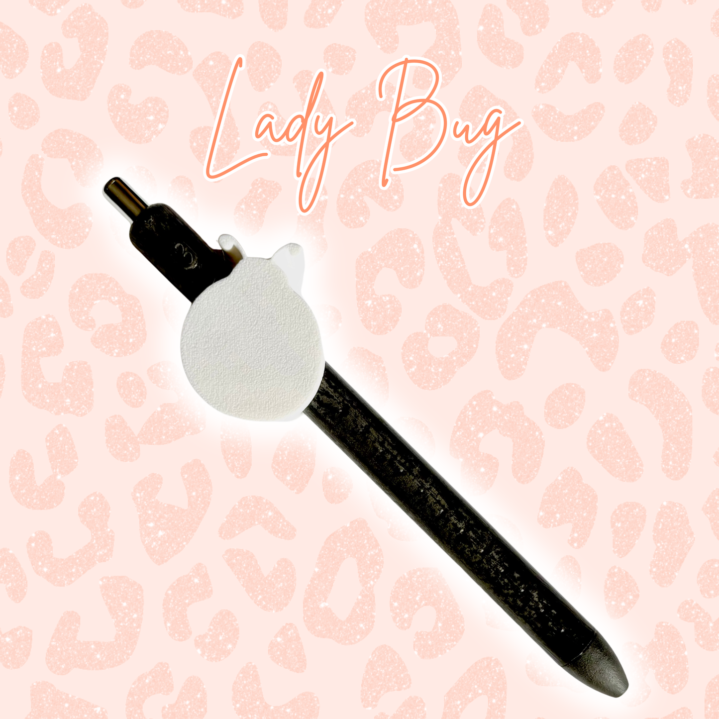 Pen Topper | Lady Bug