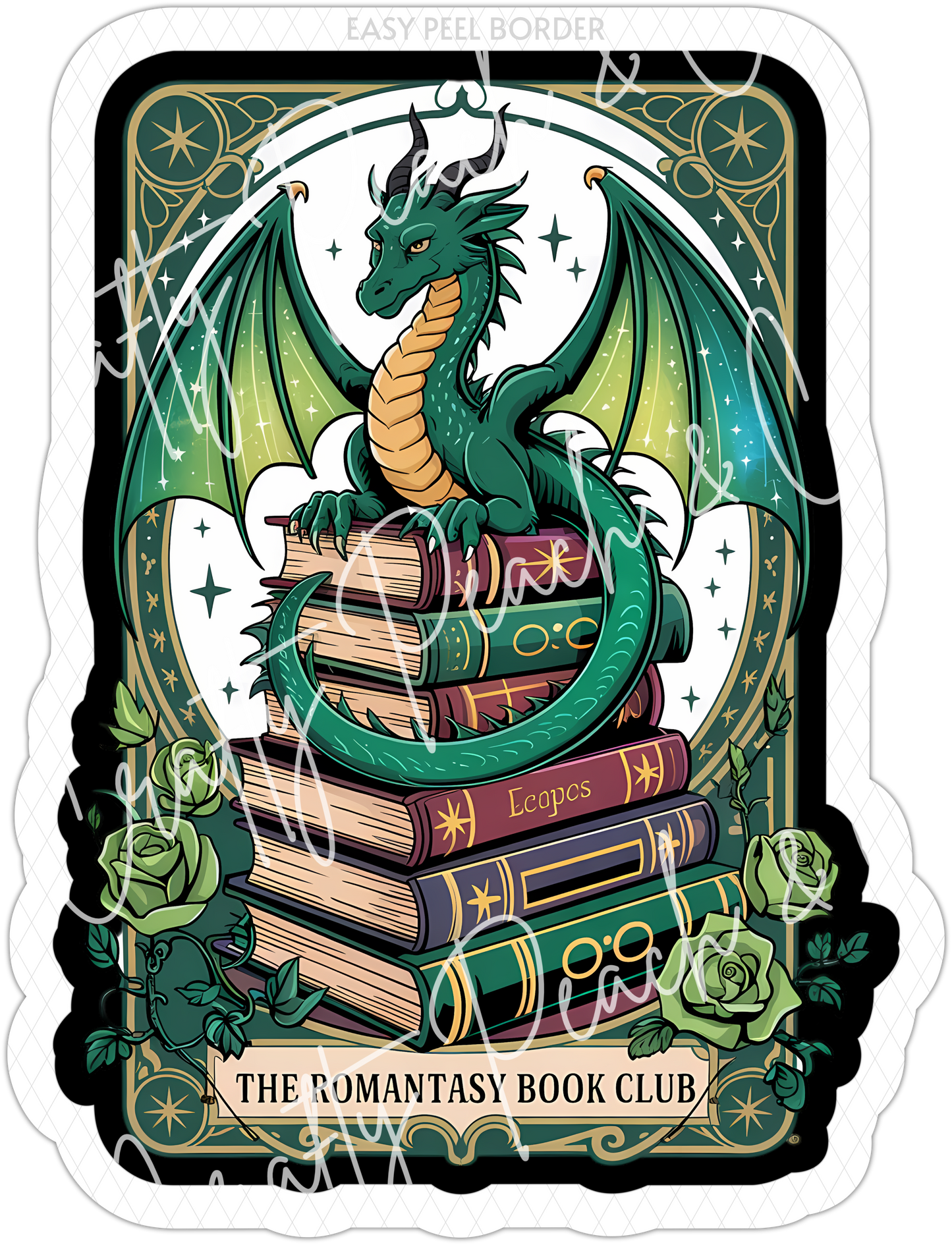 The Romantasy Book Club Dragon