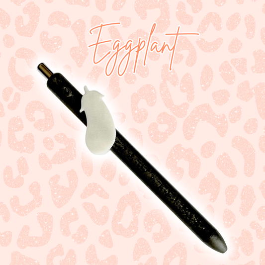 Pen Topper | Eggplant