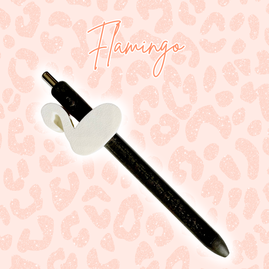 Pen Topper | Flamingo
