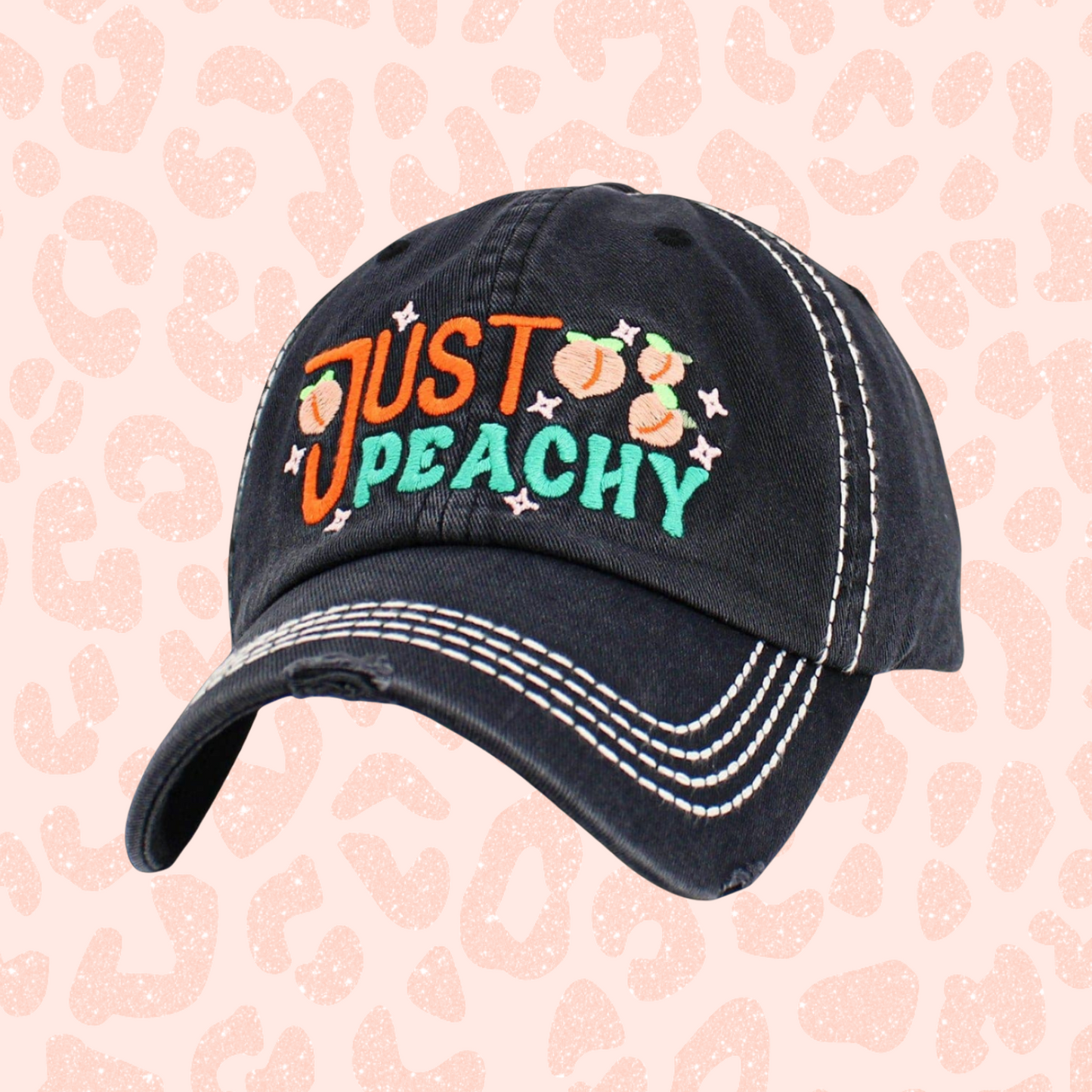 Just Peachy Baseball Cap