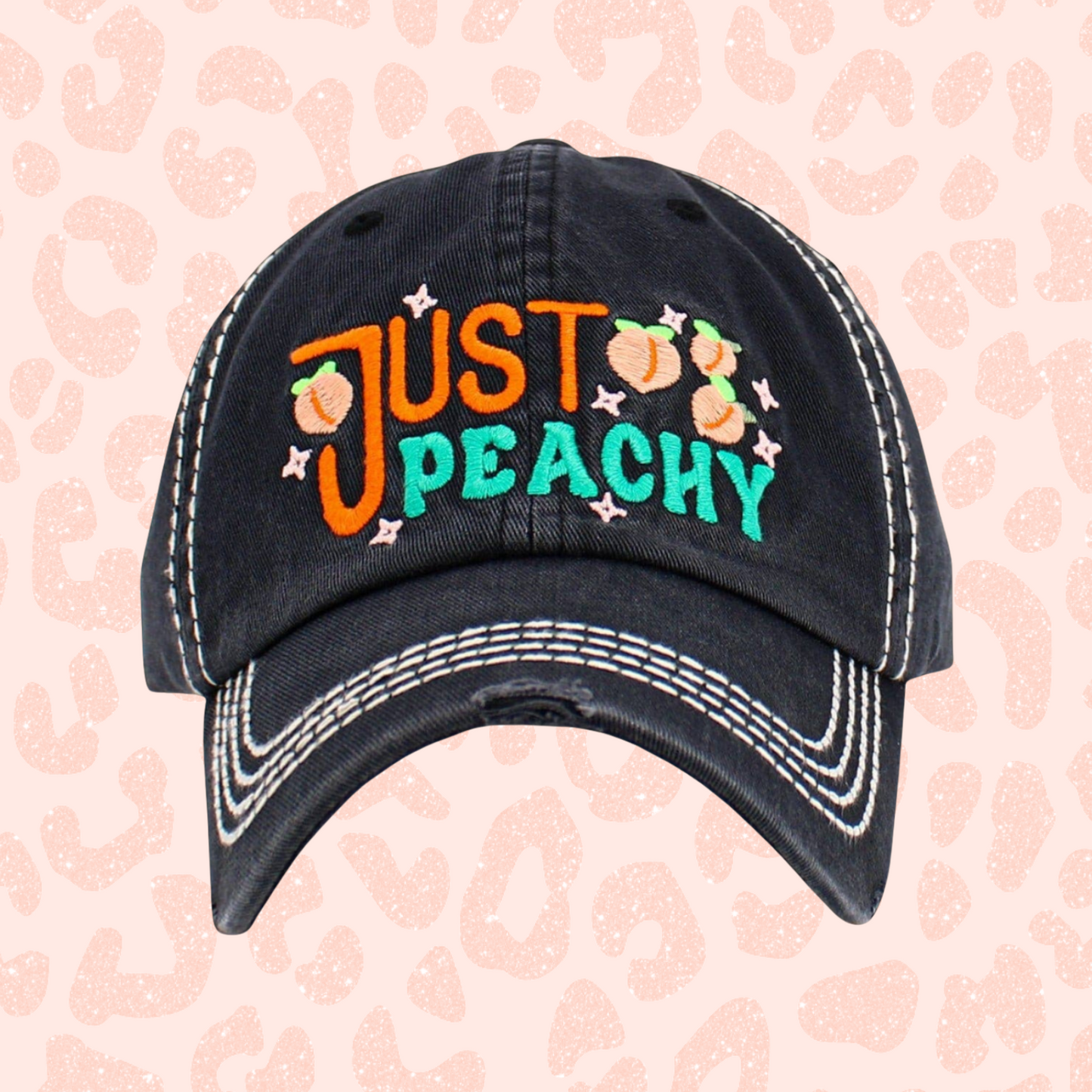 Just Peachy Baseball Cap