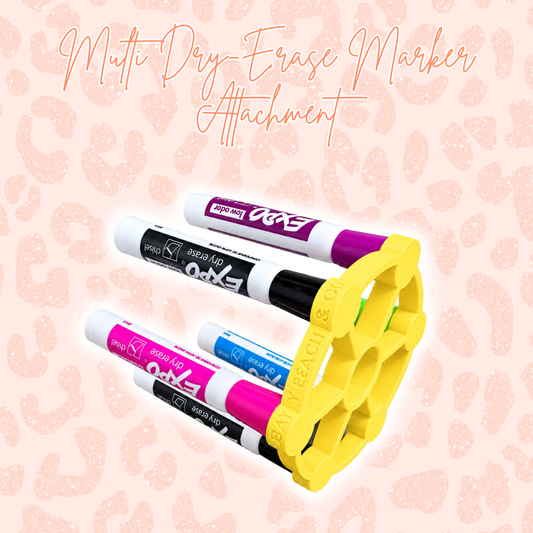 Multi Dry-Erase Marker Attachment