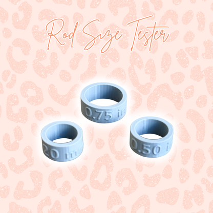 Rod Size Tester