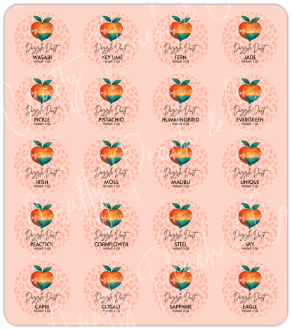 Dazzle Dust Replacement Labels