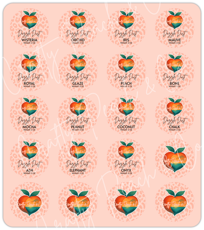 Dazzle Dust Replacement Labels